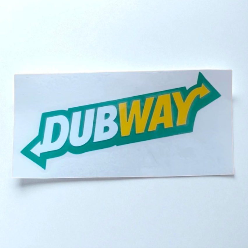 Dubway Vinyl Decal