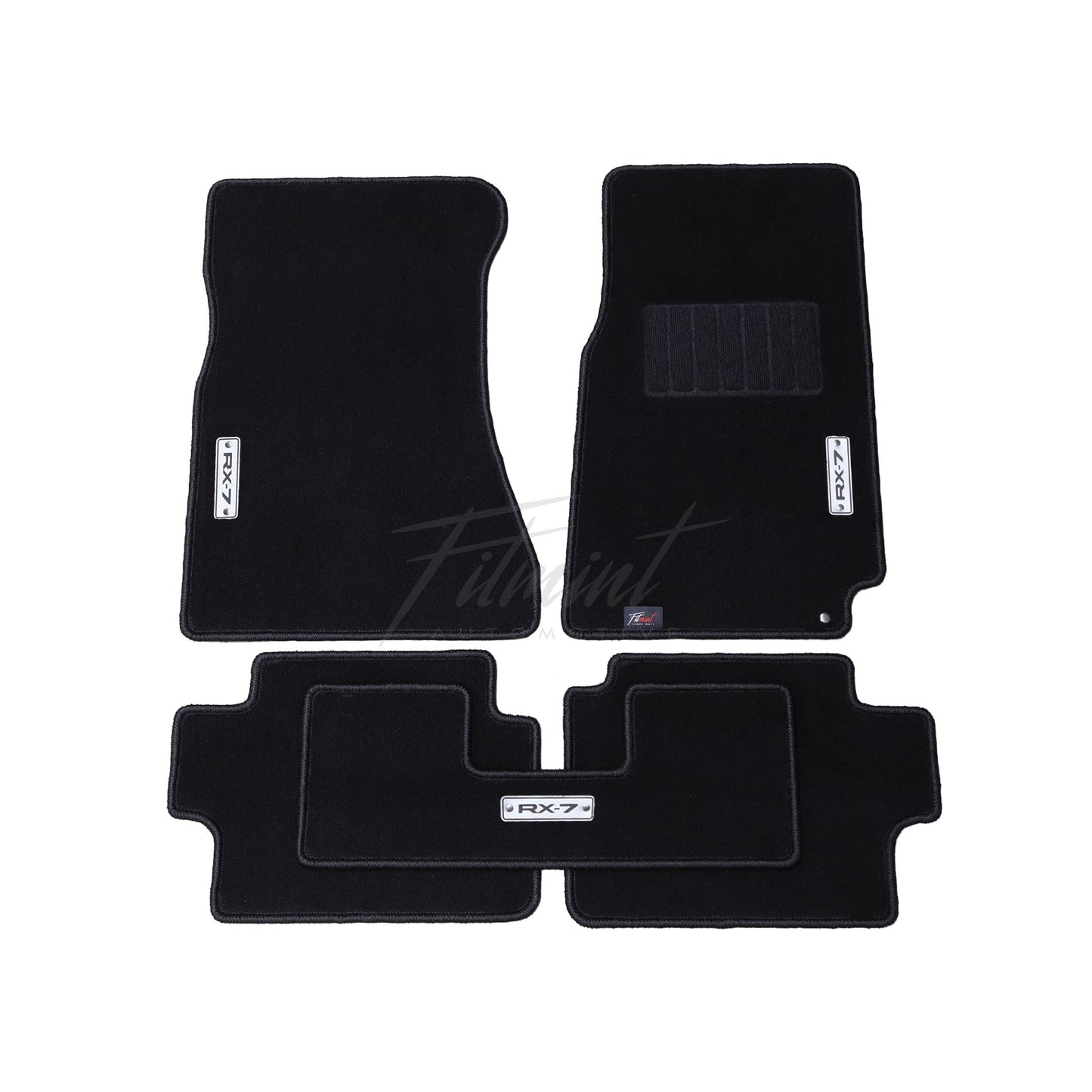 Rear Floor Mats - Mazda FC RX7 Savanna 1985-91 (RHD)