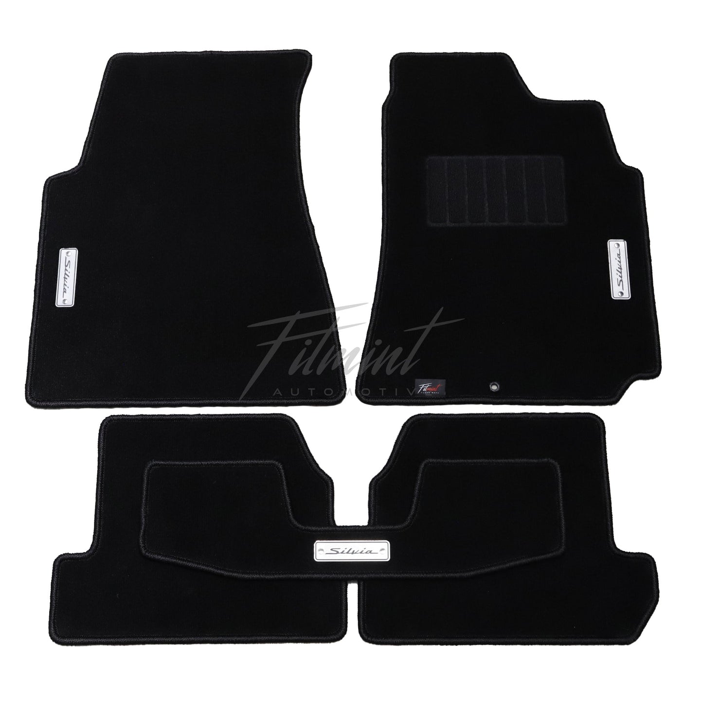 Rear Floor Mats Nissan Silvia S14 / S15 / 200SX (RHD)