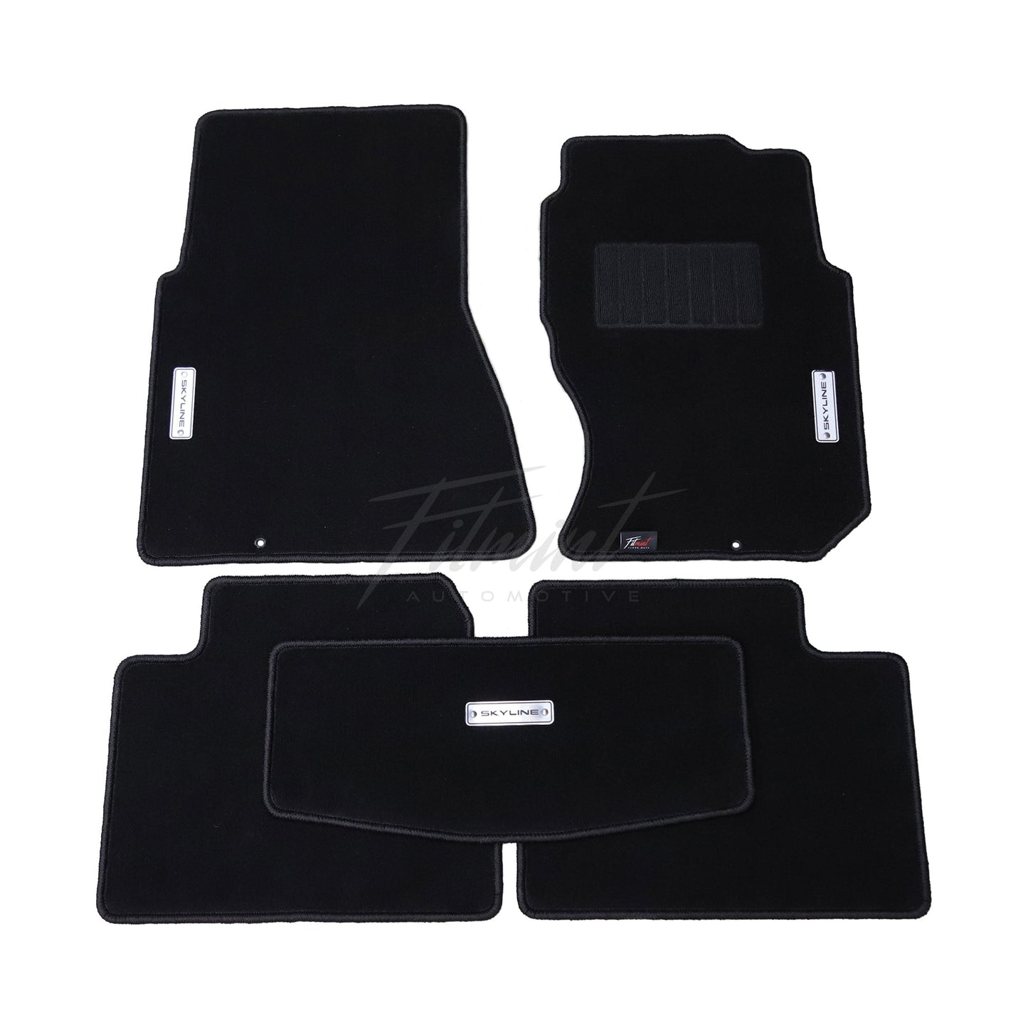 Rear Floor Mats Nissan R32 (BNR32) GTR 1989-94