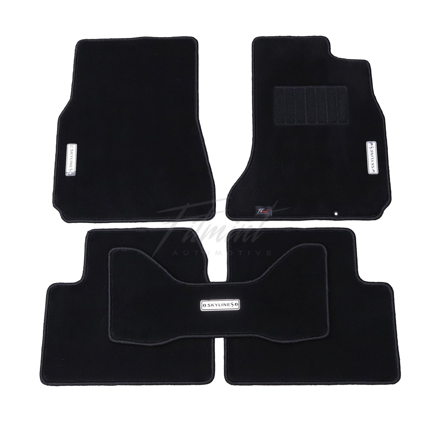 Rear Floor Mats Nissan Skyline R34 (BNR34) GTR 1999-02