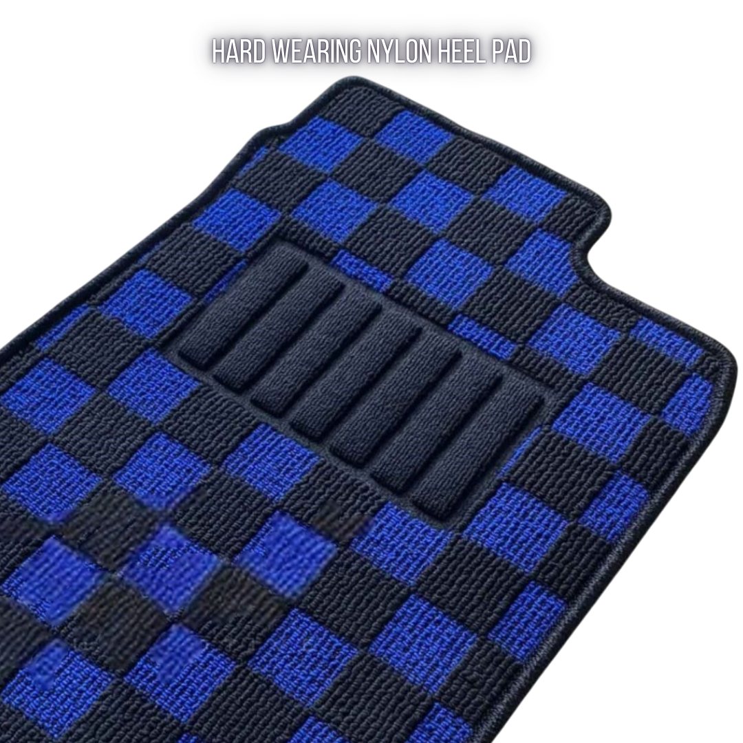 Mitsubishi CZ4A Lancer Evo X RHD - Checker Floor Mats