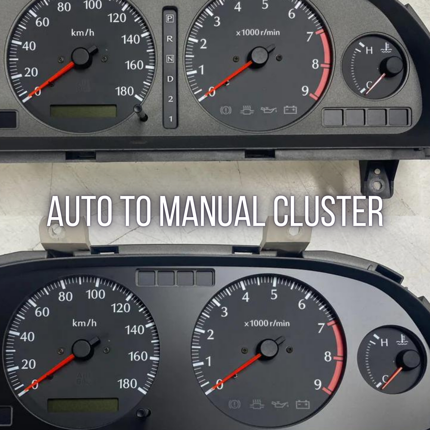 Toyota JZX100 Mark II Chaser 1996 - 01 - Cluster Fascia