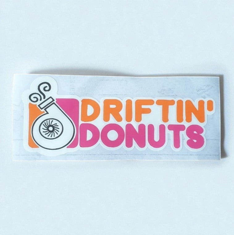 Driftin' Donuts Vinyl Decal