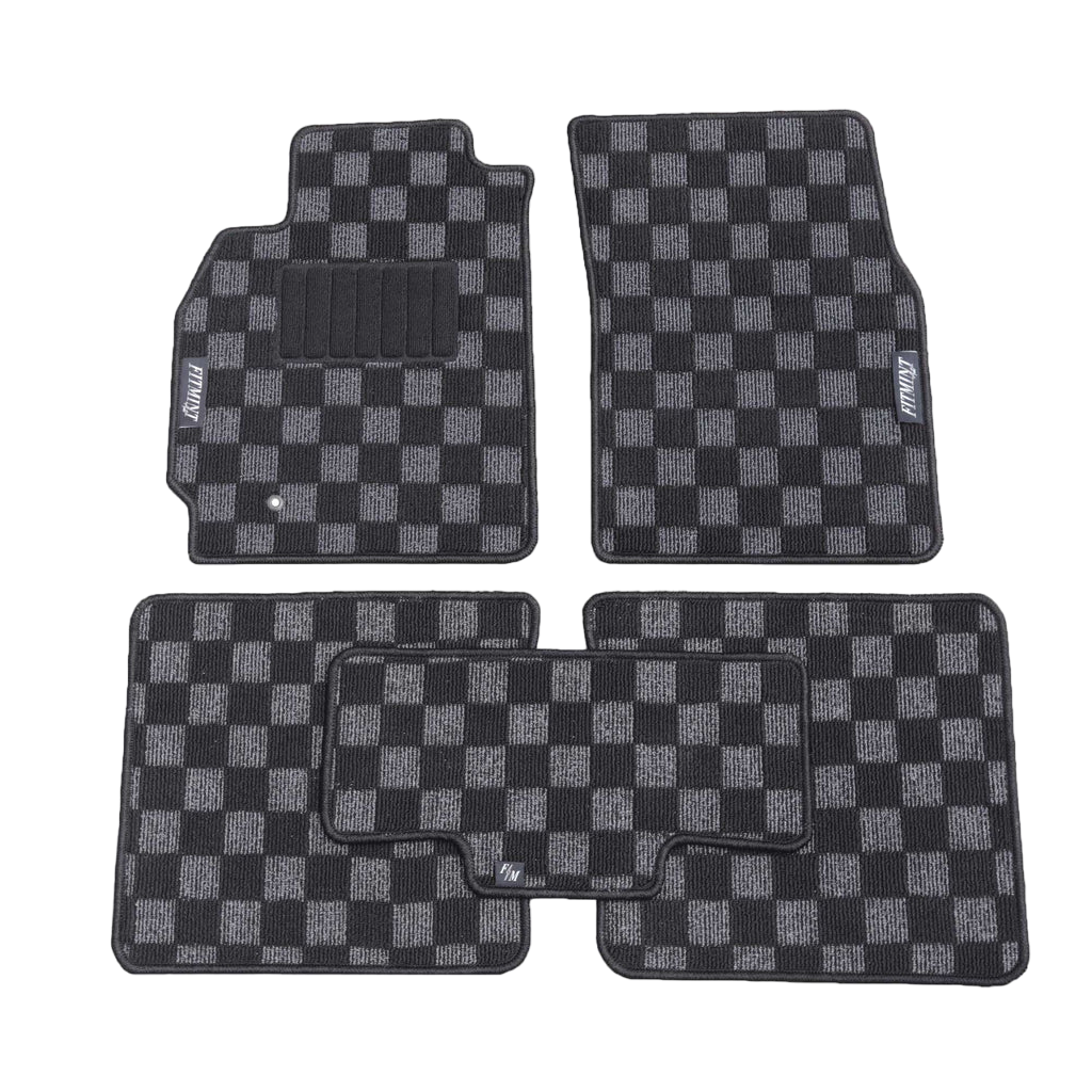 Mitsubishi CT9A Lancer Evolution 7 / 8 / 9 LHD - Checker Floor Mats