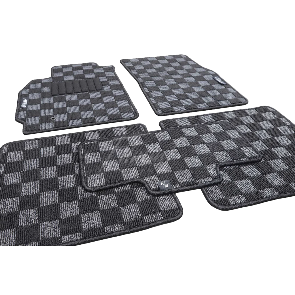 Mitsubishi CT9A Lancer Evolution 7 / 8 / 9 LHD - Checker Floor Mats