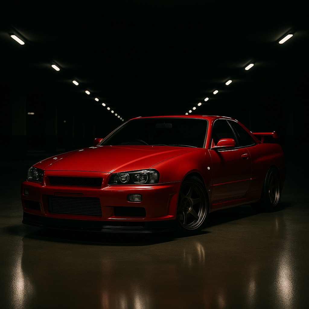 Nissan R34 Skyline Coupe / Sedan - Indoor Car Cover