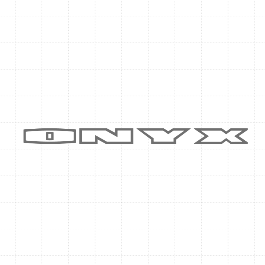 ONYX edition Replica Decal