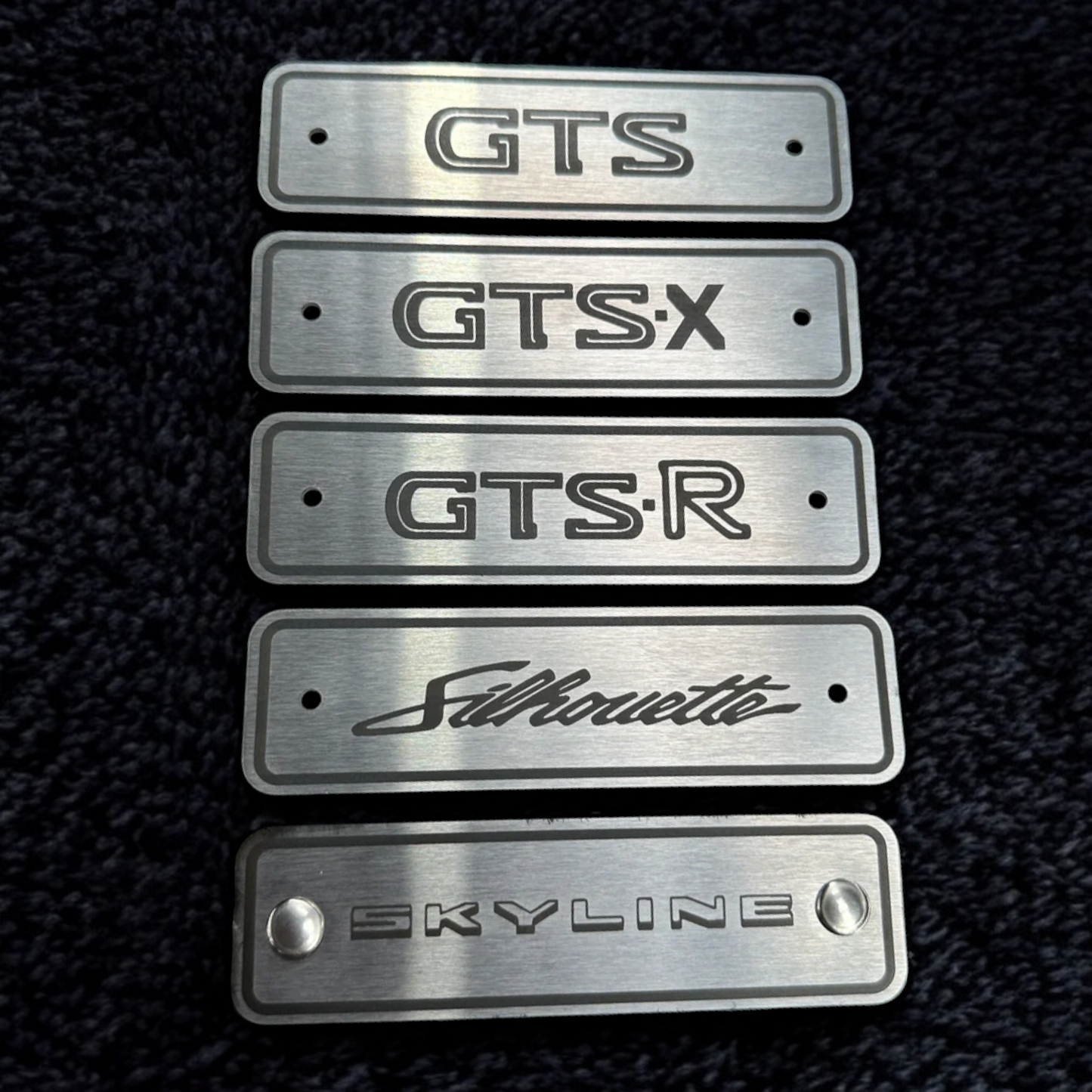 Rear Floor Mats Nissan Skyline R31 GTS-R