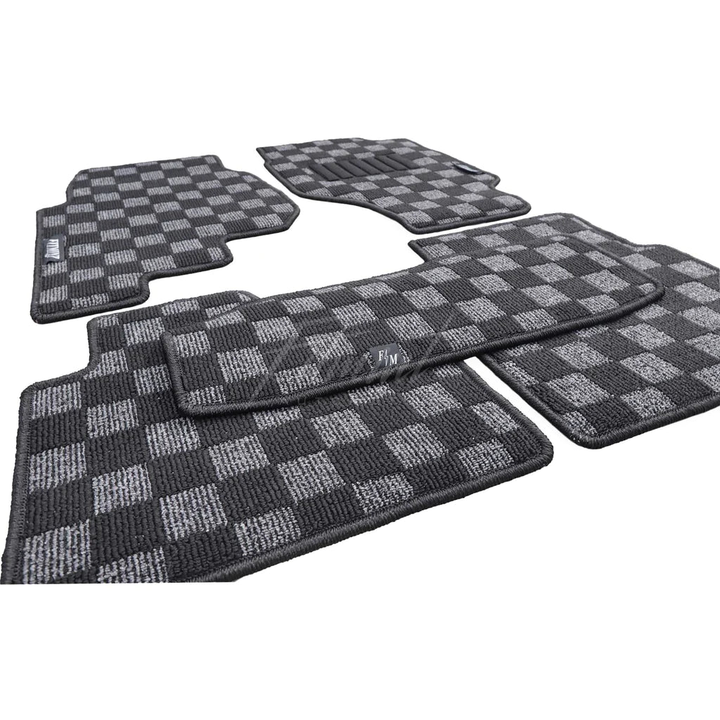Nissan R31 Skyline RHD - Checker Floor Mats