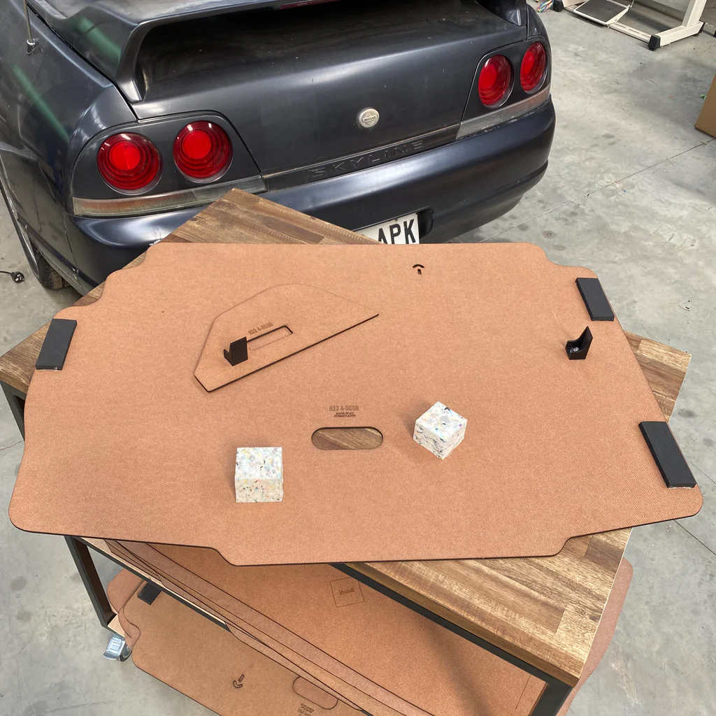 Nissan R33 Skyline Coupe / Sedan 1993-98 - Spare Wheel Cover
