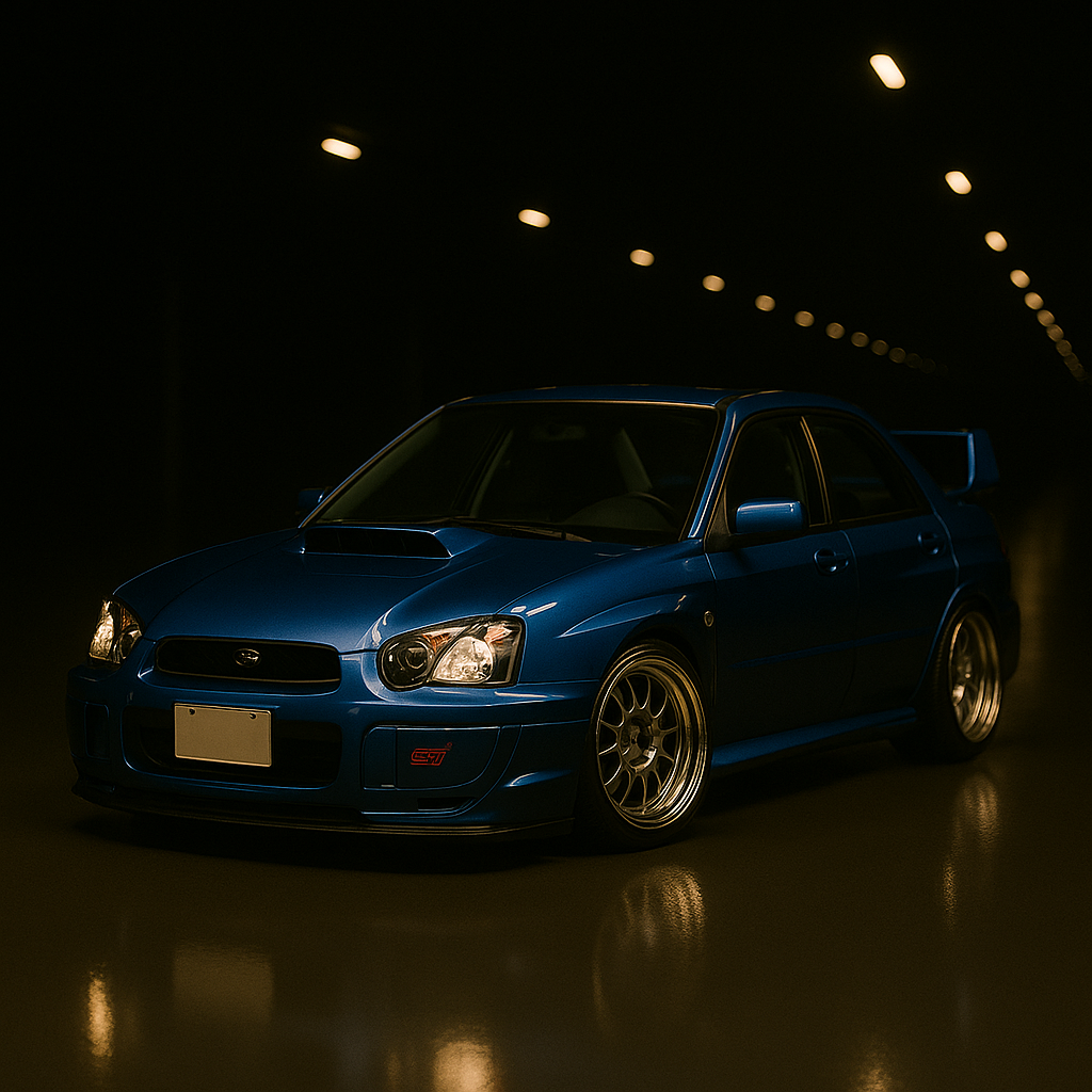 Subaru GD Impreza GG WRX 2000-07 RHD - Checker Floor Mats