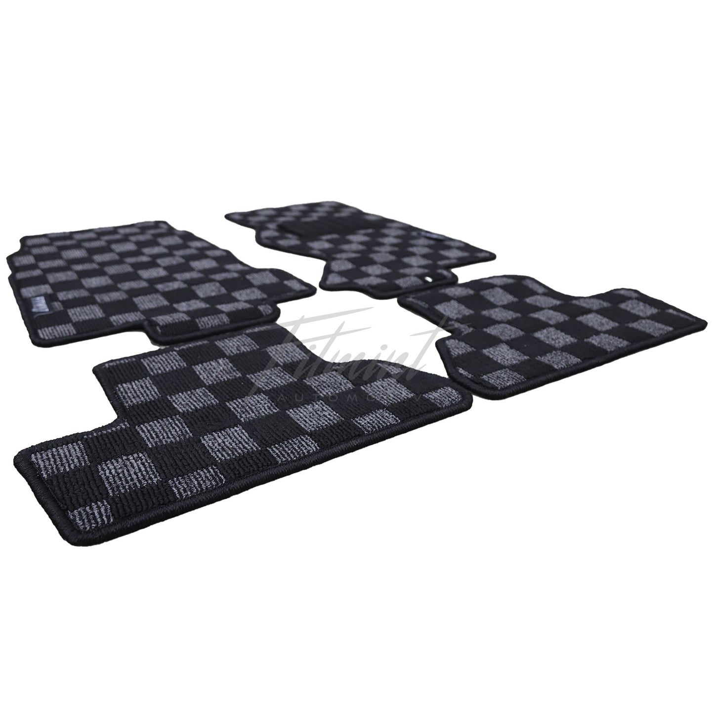 Mazda FD RX7 1992 - 02 RHD - Checker Floor Mats