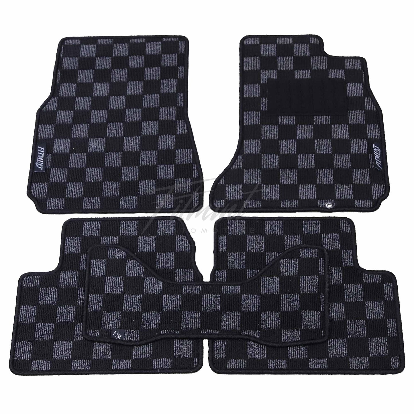Nissan R34 Skyline Coupe / Sedan 1999-02 - Checker Floor Mats