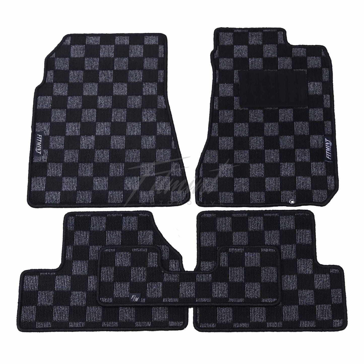 Nissan S13 Silvia / 180sx / Type X RHD - Checker Floor Mats