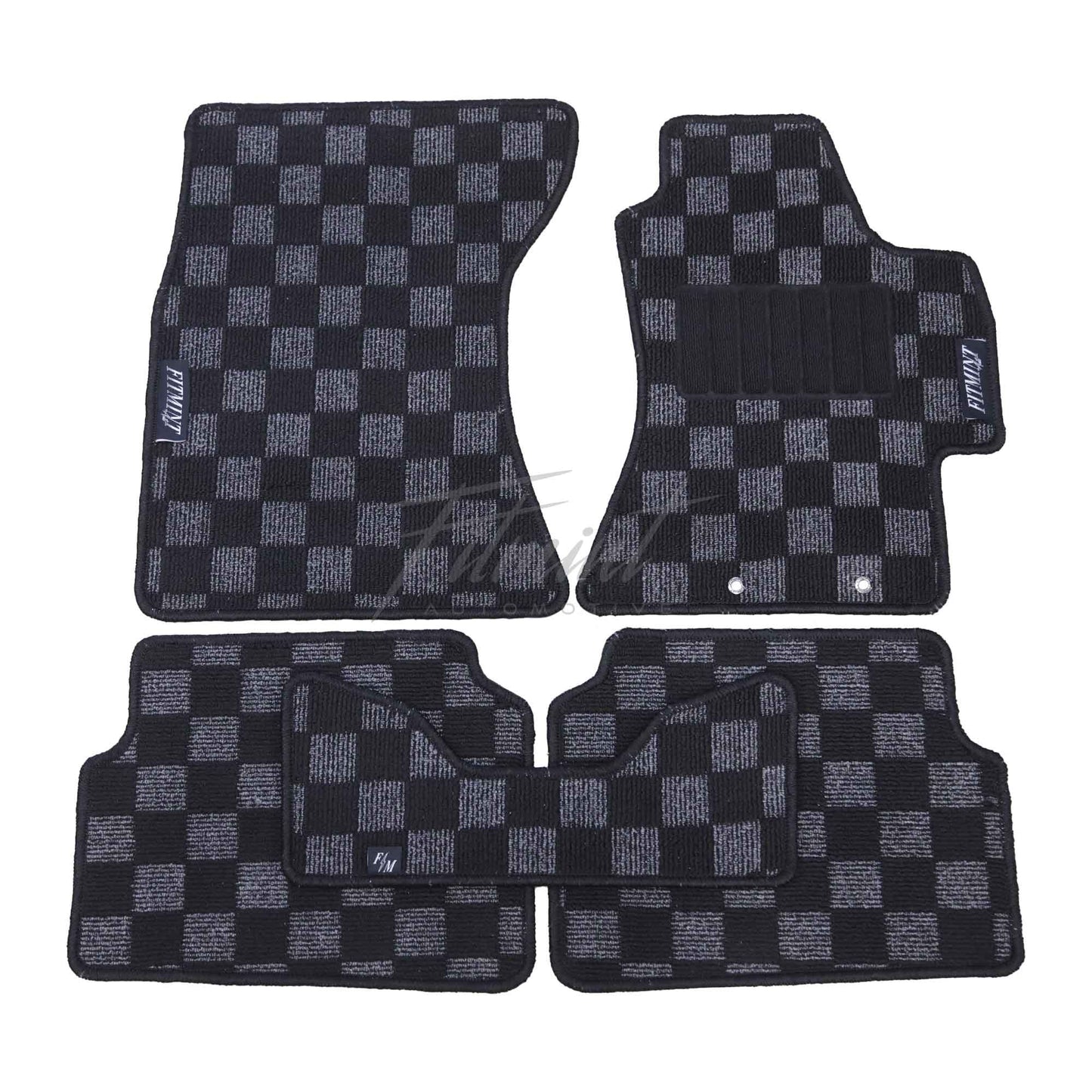 Subaru GE Impreza GH WRX (Gen 3) 2008 - 14 RHD - Checker Floor Mats