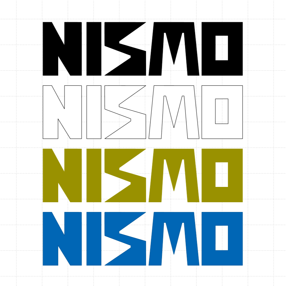 1984 Nismo Logo - Vinyl Decal
