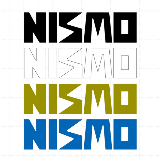 1984 Nismo Logo - Vinyl Decal