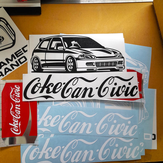 Custom Design Vinyl Decal x2 - Small