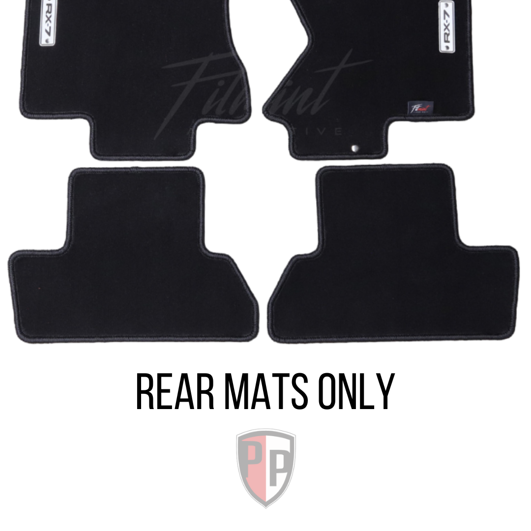 Rear Floor Mats Mazda RX7 ( FD3S ) 1992 - 02' (RHD) – Parked Pride Autocare