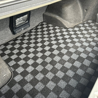 Checker Boot Mat to suit Lexus IS200 / IS300 1998 LHD