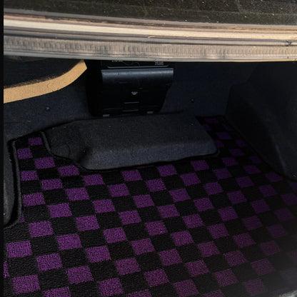 Checker Boot Mat to suit Lexus IS200 / IS300 1998 LHD