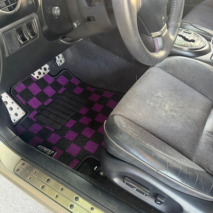 Checker Floor Mats to suit Lexus IS200 / IS300 1998 LHD