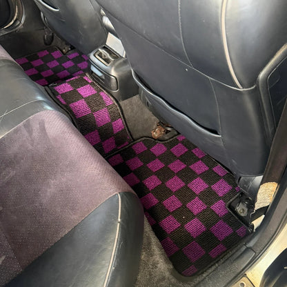 Checker Floor Mats to suit Lexus IS200 / IS300 1998 LHD