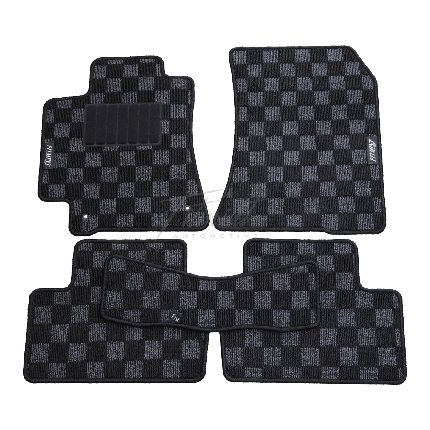 Checker Floor Mats to suit Lexus IS200 / IS300 1998 LHD