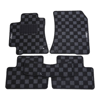 Checker Floor Mats to suit Lexus IS200 / IS300 1998 LHD