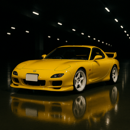 Mazda FD RX7 1992 - 02 RHD - Checker Floor Mats