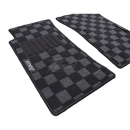 Checker Floor Mats to suit Mazda NA MX5 1989 LHD