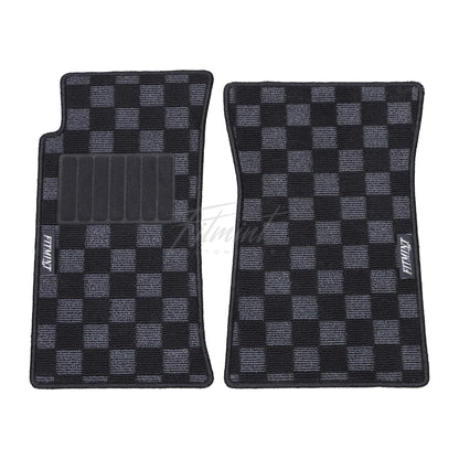 Checker Floor Mats to suit Mazda NA MX5 1989 LHD