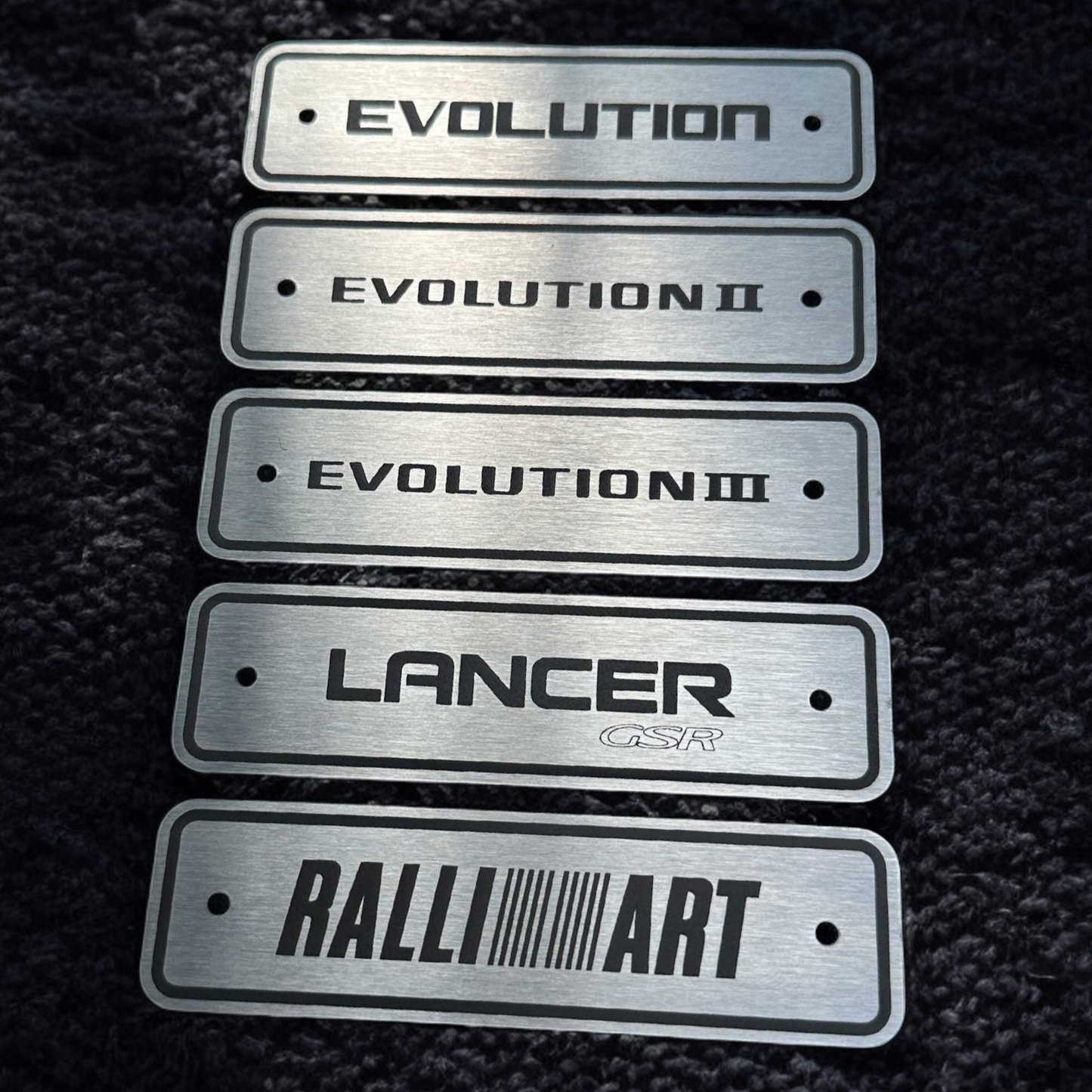 Boot Mat Mitsubishi Lancer Evo 1 / 2 / 3 RS GSR