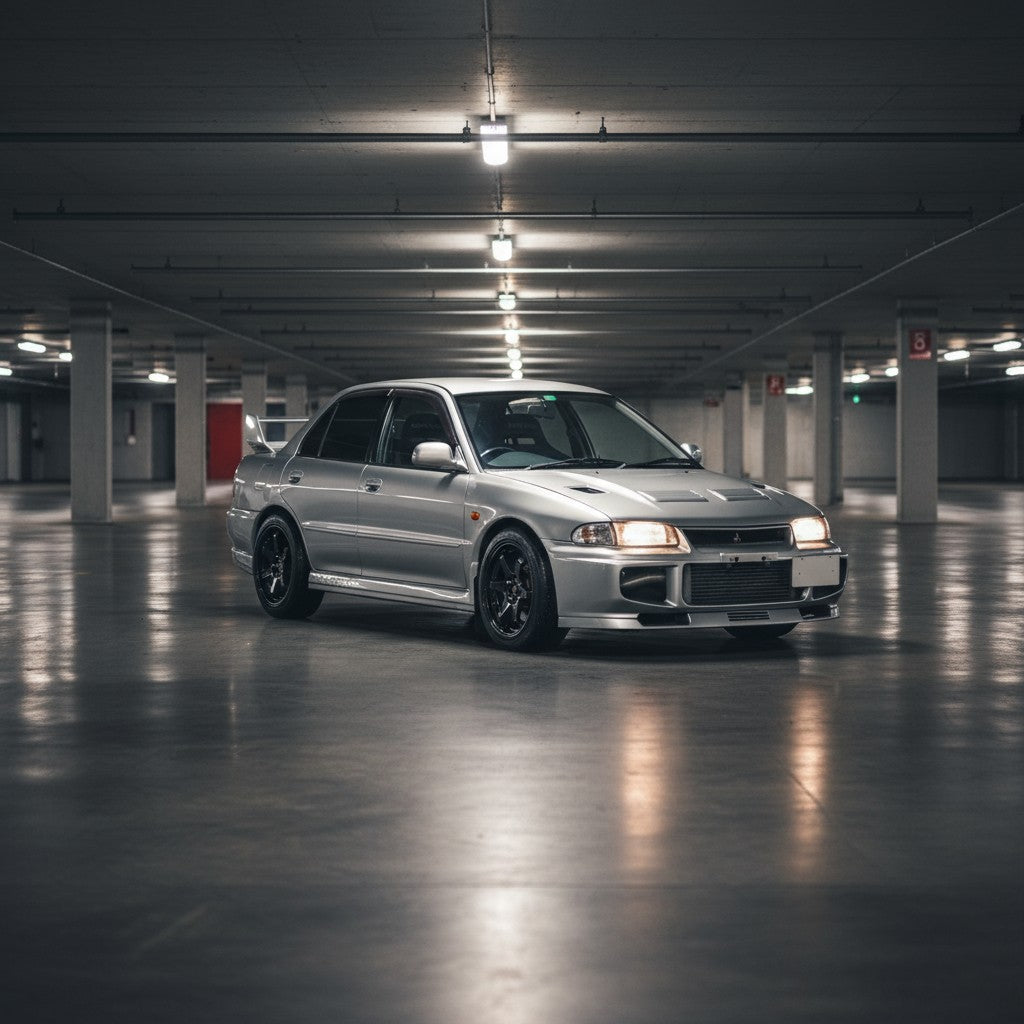 Mitsubishi CD9A Lancer Evolution 1 / 2 / 3 GSR - Checker Boot Mat