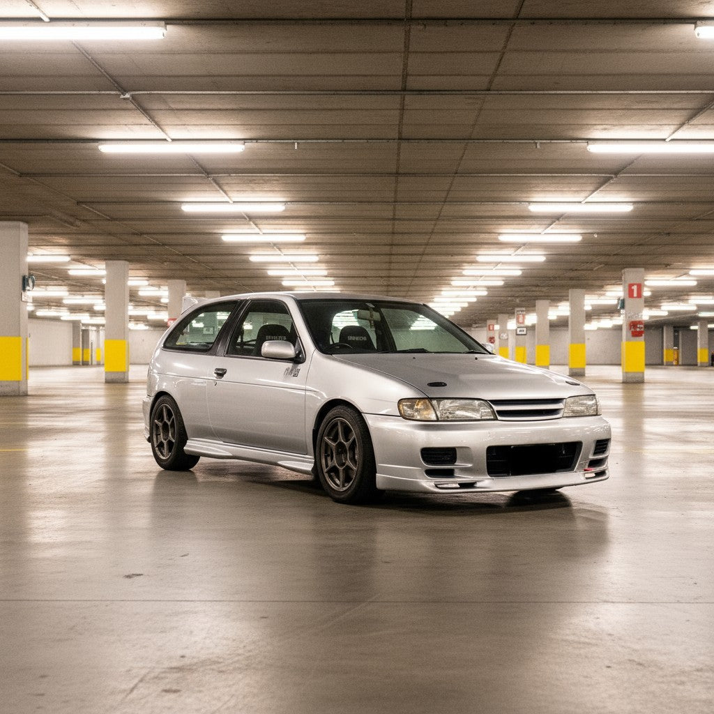 Rear Floor Mats -  Nissan N15 Pulsar / Sentra VZ-R 1995 - '00