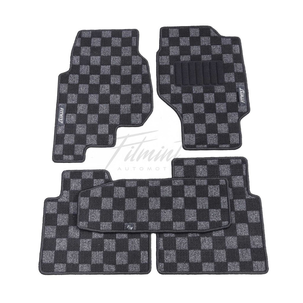 Nissan R31 Skyline RHD - Checker Floor Mats