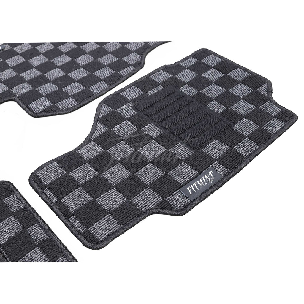Nissan R31 Skyline RHD - Checker Floor Mats