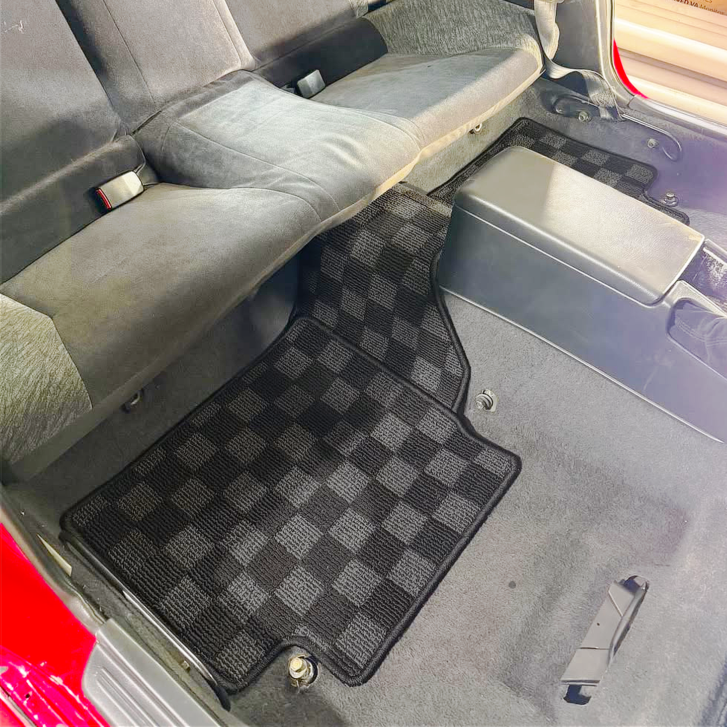 Checker Floor Mats to suit Nissan R33 Skyline Coupe & Sedan 1993
