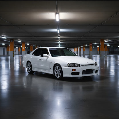 Nissan R34 Skyline Coupe & Sedan 1999-02 - Checker Floor Mats