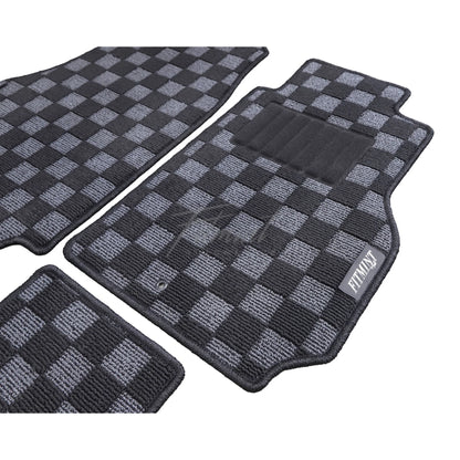 Checker Floor Mats to suit Nissan R35 GTR 2007