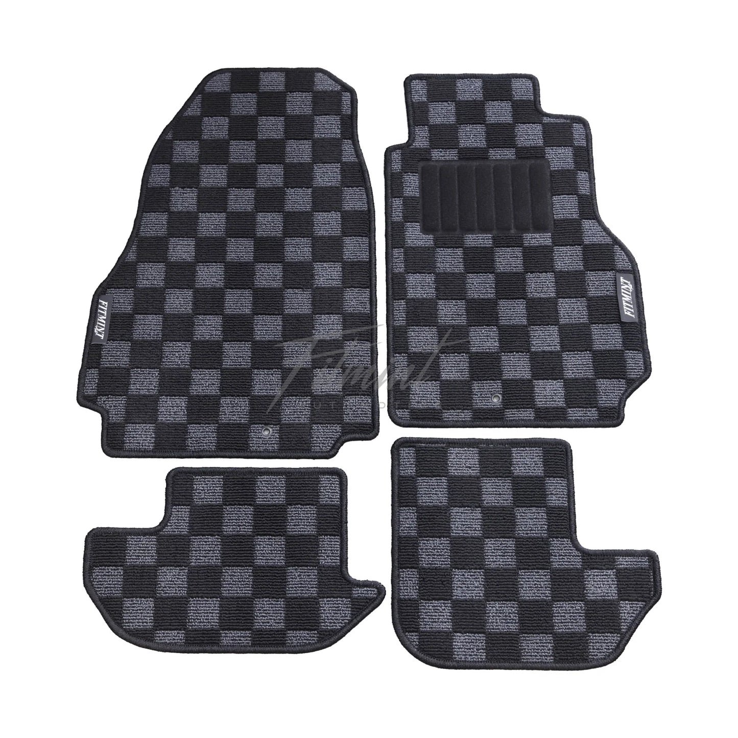 Checker Floor Mats to suit Nissan R35 GTR 2007