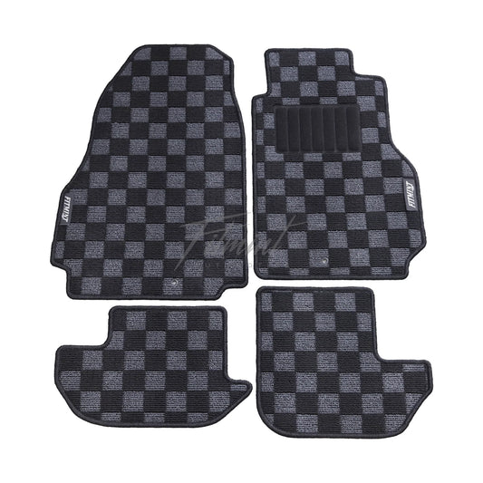 Checker Floor Mats to suit Nissan R35 GTR 2007