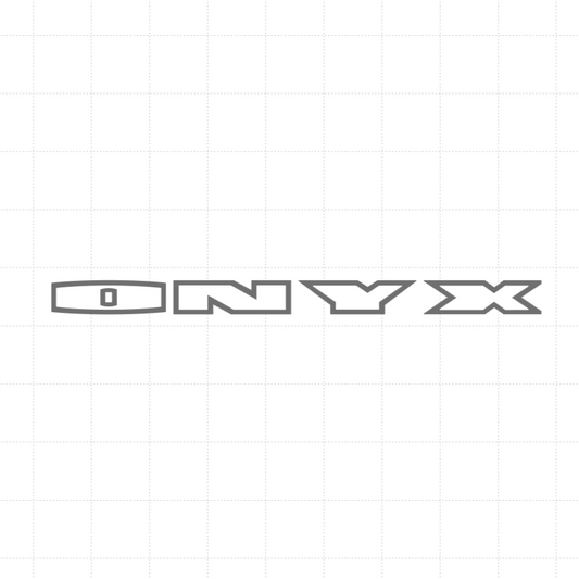 ONYX edition Replica Decal