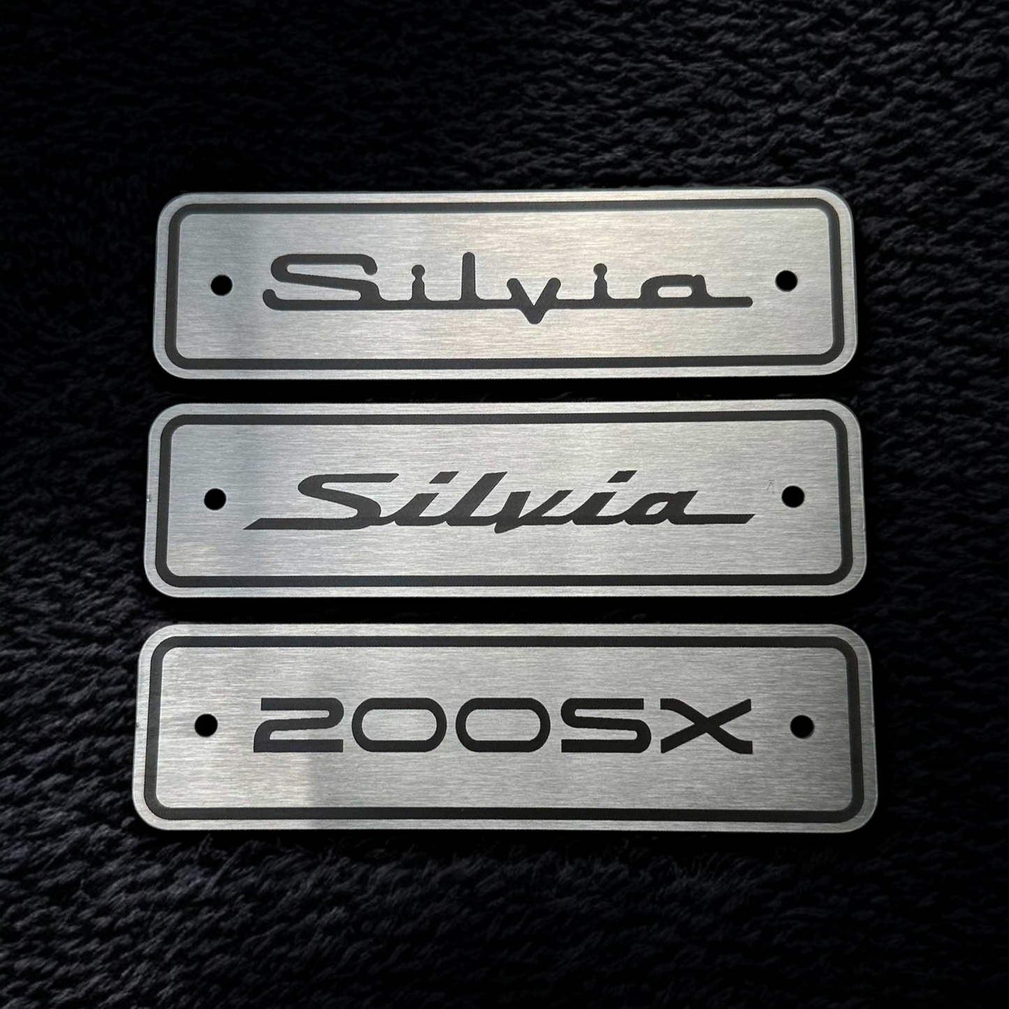 Rear Floor Mats Nissan Silvia S14 / S15 / 200SX (RHD)