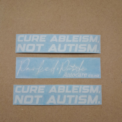 Custom Design Vinyl Decal x2 - Small
