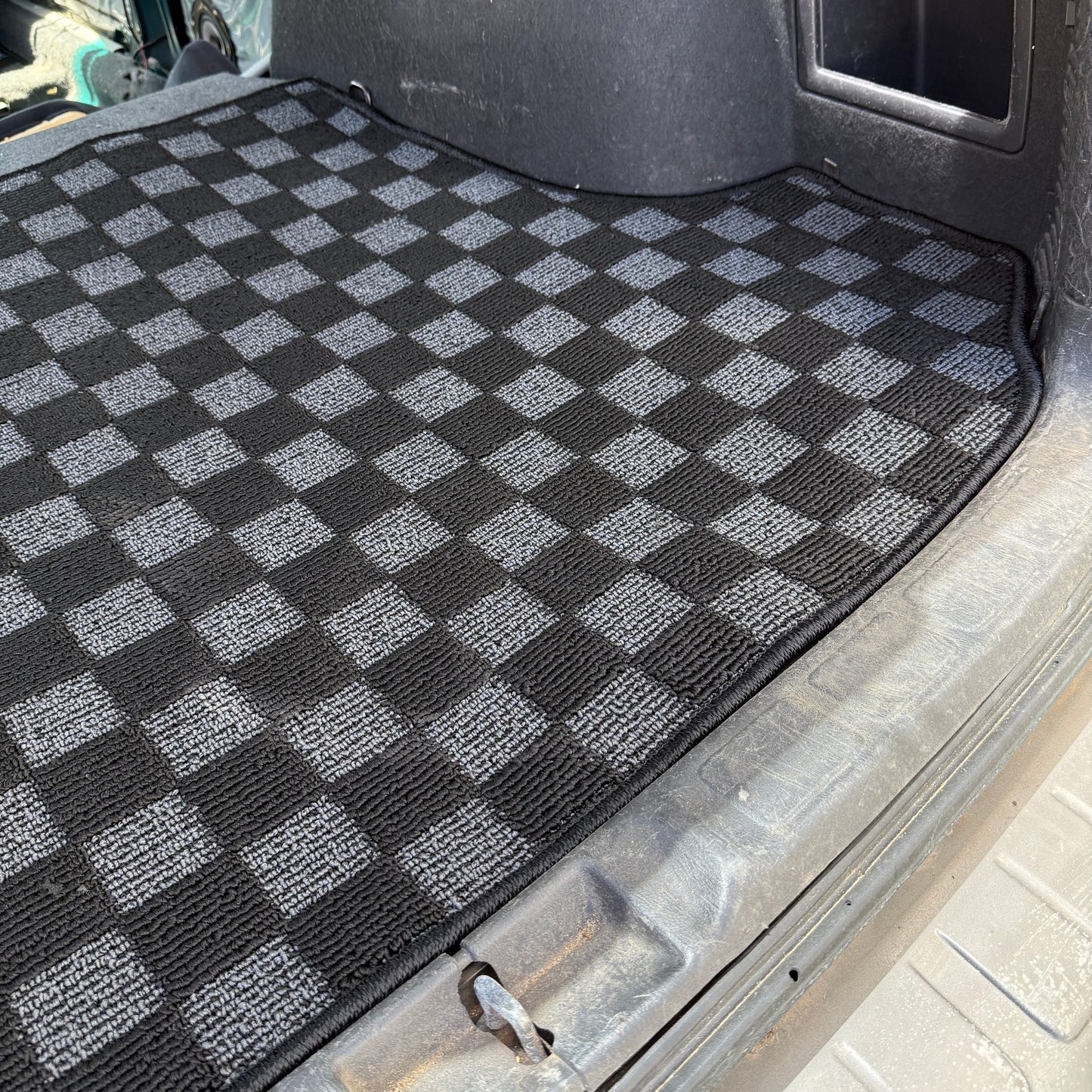 Checker Boot Mat to suit Subaru SF Forester 1997