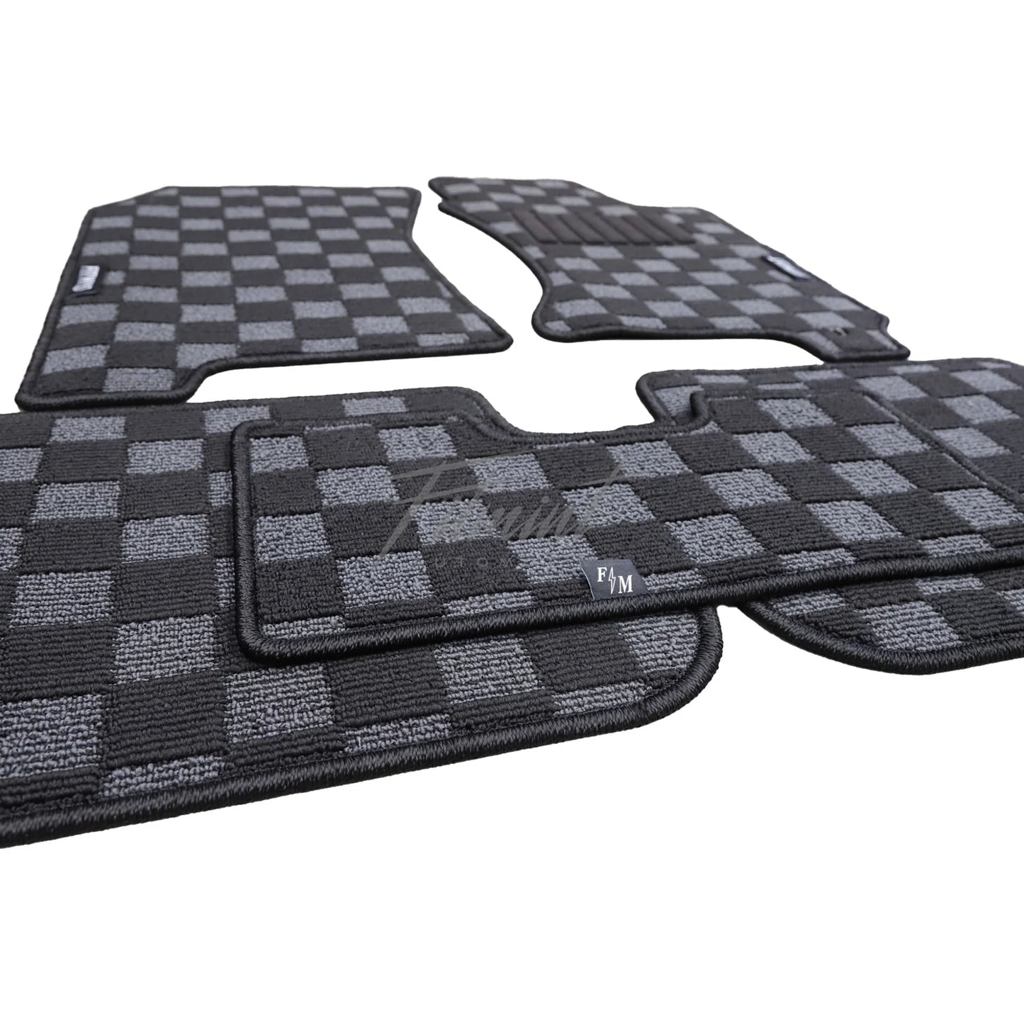 Checker Floor Mats to suit Subaru SF Forester 1997 RHD