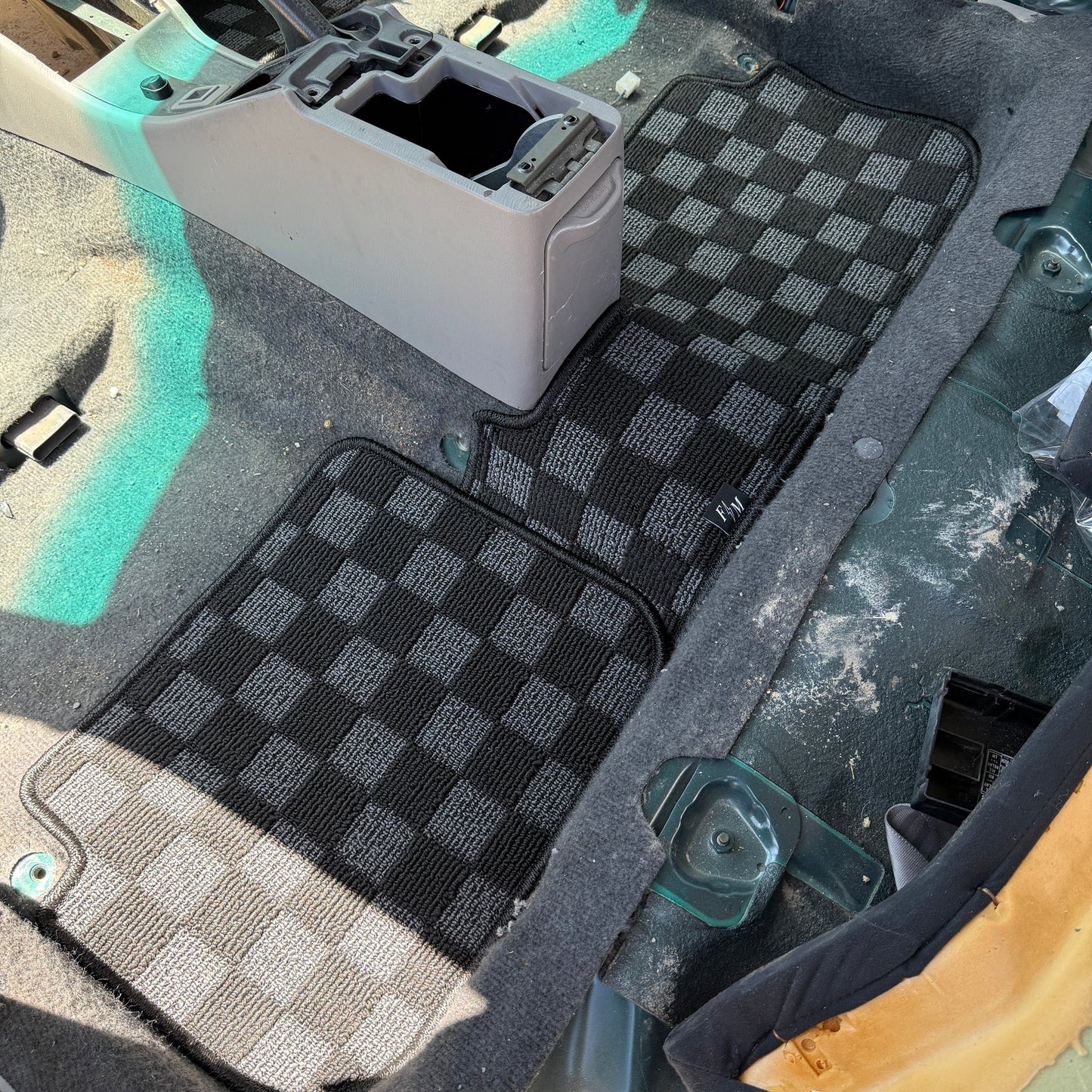 Checker Floor Mats to suit Subaru SF Forester 1997 RHD