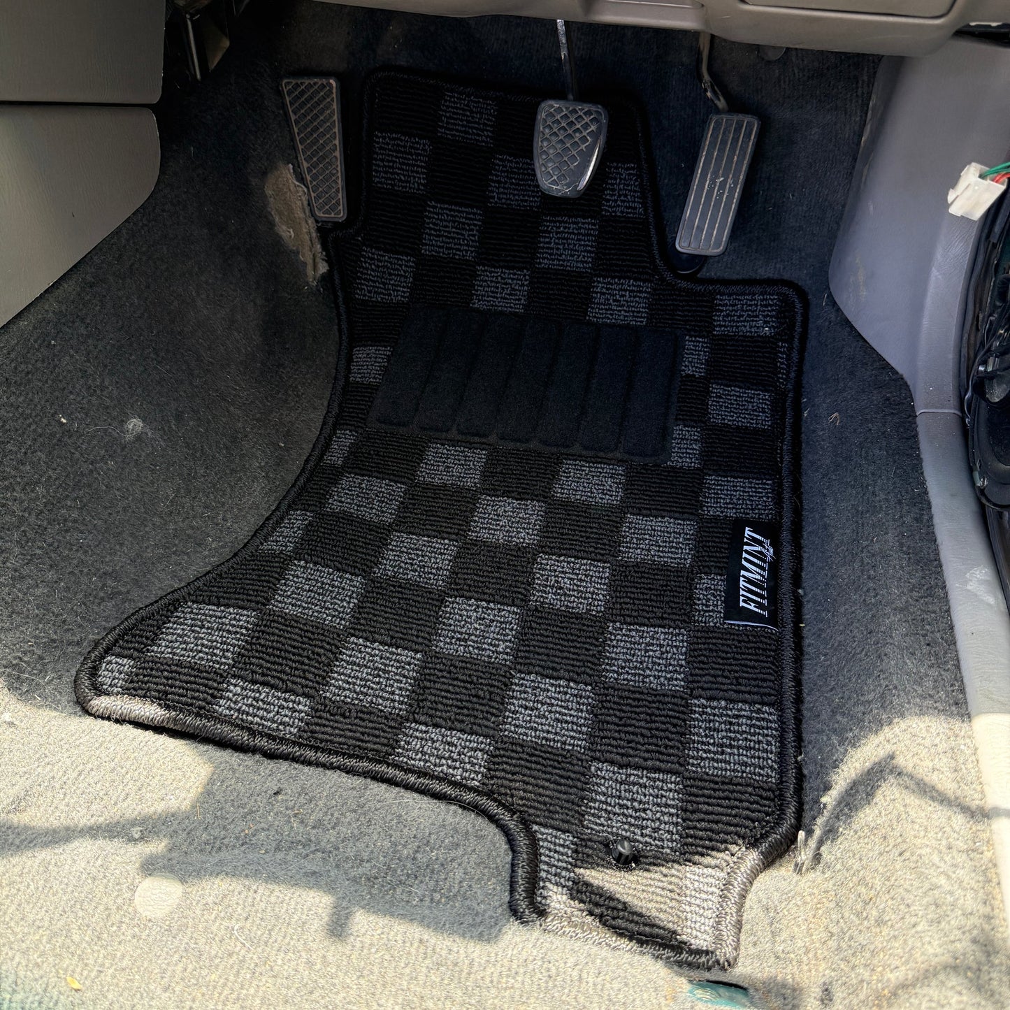 Checker Floor Mats to suit Subaru SF Forester 1997 RHD